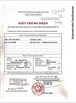 m39: bán 10,5tỷ - đất thổ cư - tặng nhà trọ trên đất - p. an phú đông