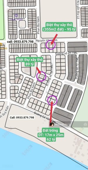 nền biệt thự góc 2 mặt tiền, view hướng sông sg tuyệt đẹp cần bán nhanh