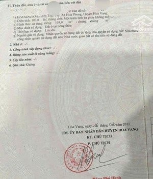 đất đẹp cẩm toại tây hòa phong, 103m2 đất ở ngang 6,6m nở hậu vuông vắn.