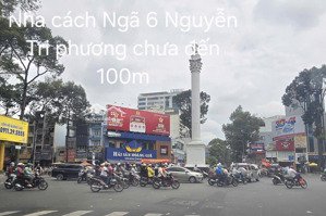 bán gấp ch mini đẹp: 1pn, 1 gác, lầu 2 nhà mặt tiền nguyễn chí thanh, ngay ngã 6 ntp, q10, 1,92 tỷ