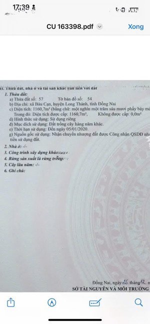 đất long thành - xây trọ dòng tiền 60 triệu/ tháng giá chỉ 3.5 tỷ