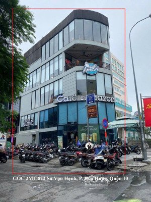 chính chủ gửi cho thuê nhà góc 2 mặt tiền 822 sư vạn hạnh, q10, 4x14m, trệt lửng 3 lầu, 