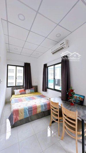 cho thuê căn hộ 1 phòng ngủ có ban công, full nội thất tại điện biên phủ, bình thạnh