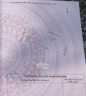bán đất 2 mặt tiền trừ văn thố và trần văn lan,hoà thọ đông,cẩm lệ,đà nẵng.dt 147m2 giá 6 tỷ.