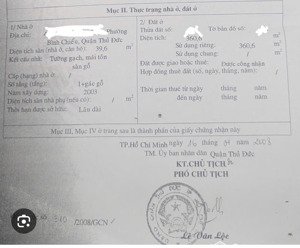 bán nhà 360m ngang 8m giá 21.6 tỷ phường bình chiểu hẻm nhựa đẹp giá tốt