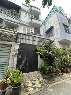 bán nhà hẻm 9m đặng thùy trâm, trệt 2 lầu, 4x16m. gần đh văn lang. 3pn, 4wc