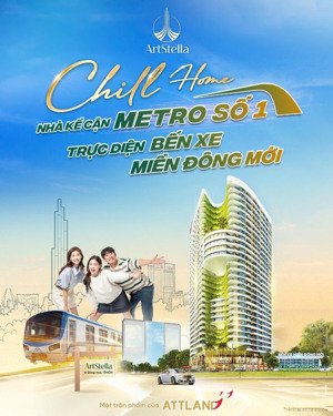 artstella- căn hộ ngay metro số 1, ưu đãi booking đến 30 triệu đồng. miễn gốc lãi đến khi nhận nhà.