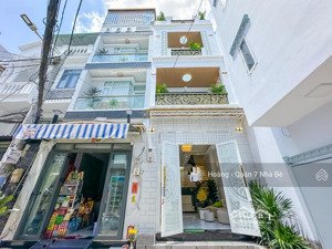 nhà mới xây - đường 6m xe hơi - thiết kế nhẹ nhàng - full nội thất thích hợp khách an cư lập nghiệp