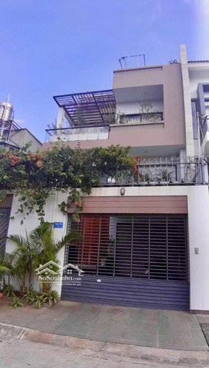 cho thuê biệt thự hẻm 9m đặng thùy trâm, trệt lầu 6 phòng 5 wc. dt: 12x20m. giá 35tr/tháng