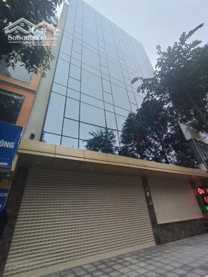 mp yên hòa lô góc ốp kính mới tinh thông sàn thang máy 90m x 7 tầng có hầm ô tô xuống giá 60tr