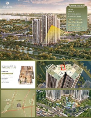 căn hộ lavish sm2.2110 nơi sống xanh, nơi an cư đẳng cấp