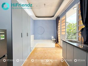 cho thuê ban công quang trung full nội thất gần chợ hạnh thông tây