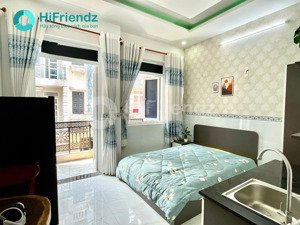 cho thuê trọ phạm văn chiêu ban công full nội thất gần chợ thạch đà