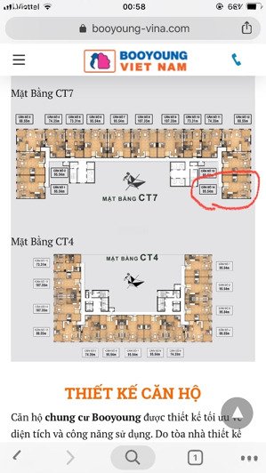 tôi cần bán chung cư booyoung (chính chủ) tại mỗ lao, hà đông, diện tích 95,54m2, 03 phòng ngủ.