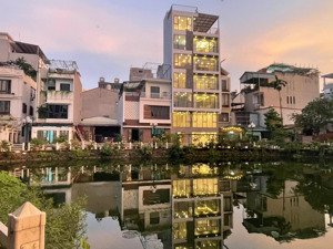 bán nhà riêng 8 tầng view hồ tuyệt đẹp tai ngọc thụy, long biên