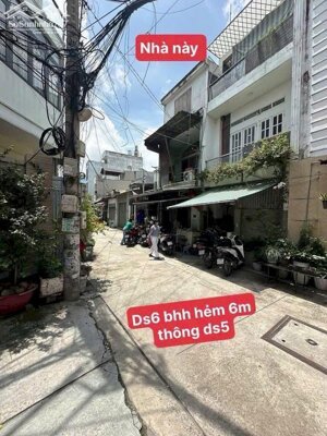 Bán Nhà Hẽm Xe Tải 7m Đường Số 6 - Bình Tân - 4 x 14m x 3T - 4.85 Tỷ