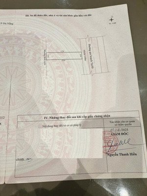 bán đất hoài thanh, mỹ an, ngũ hành sơn, đà nẵng, giá ưu đãi 6,95 tỷ, 92 m2