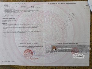 bán đất hoàng thế thiện - đảo 1, hòa xuân