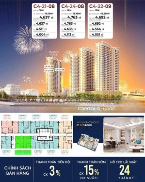căn hộ 1 phòng ngủ view sông hàn - capital square đà nẵng | đoàn kim nga bđs đà nẵng