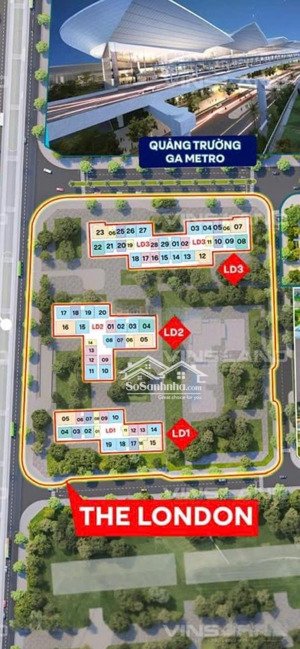 bán gấp căn 3 ngủ tầng trung đẹp phân khu lon don, giá gốc mua trực tiếp cđt, chỉ từ 60tr/m2