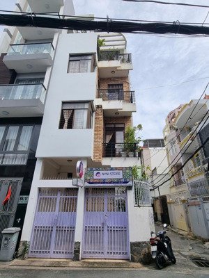 bán nhà góc 2 mặt tiền 5 tầng phường 4 - quận phú nhuận - ngang 5,5m - 18 tỷ
