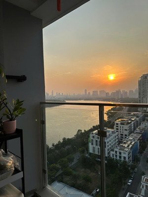 cực phẩm 2pn giá 8.6 tỷ all in - view sông - tầng cao với full nội thất one verandah q2