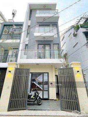 bán nhà đẹp 4 tầng lê văn sỹ, q3 4(6)m x 10m3 lầu giá 9.8 tỷ đang cho thuê 42tr/tháng