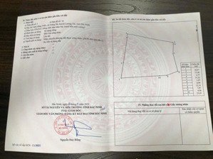 bán lô góc thổ cư rộng trừng xá lương tài bắc ninh. đường ô tô phi