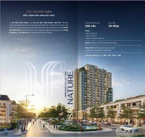 bán căn hộ chung cư vinh heritage, 2,174 tỷ, 43,9m2, đẹp, nhiều tiện ích