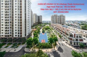 chân đế chung cư hi-lifeshop thuộc dự án picity high park thới an - hồ chí minh