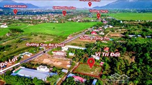 bán đất có thổ cư, 2 mặt đường diên lạc (mới), khánh hòa