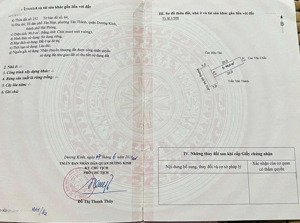 - lô đất đầu ngõ 199 tân thành - diện tích 88m2 (4.4x20m) vuông vắn cực đẹp.
- lô đất nằm đầu ngõ,