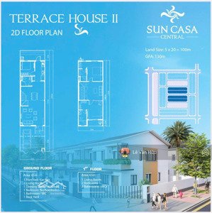 bán căn 2 tầng đã có sổ hồng 2,8 tỷ sun casa central