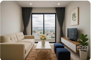 cho thuê căn hộ chung cư, 2 phòng ngủ, 2 toilet, đầy đủ nội thất