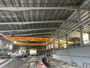 cho thuê xưởng mặt tiền gần cảng cái mép, ngã 3 mỹ xuân 2000m2