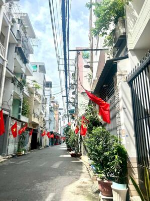 Bán nhà HXH 6m 1 trục Lê Văn Sỹ Phú Nhuận, 4 Tầng, 49m2, cho thuê 340tr/năm, 11.5 Tỷ