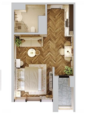 bán căn hộ 1pn view biển trực diện newtown diamond đà nẵng, tầng đẹp đối diện ks seareaton