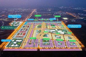 bán lô biệt thự 180m2 ,gần 10 toà chung cư đang khởi công ,giá từ 24tr/m2