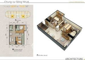 bán căn hộ tầng trung toà b sông nhuệ sails xa la