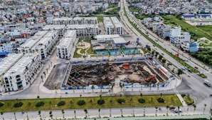 bán giá gốc liền kề 67,5m2 xây 4 tầng, sẵn sổ, đối diện vườn hoa đẹp nhất kđt golden point