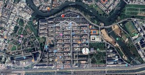 cho thuê căn góc 3 mặt tiền khu biệt thự compound hưng thái, 171m2, 9,5 x18m, 4pn,1lv, 3 tầng, 36tr