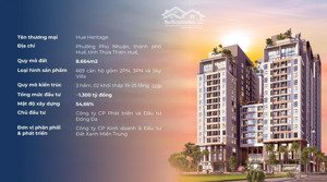 nhận đặt chỗ dự án huế heritage - đặc quyền giai đoạn 1