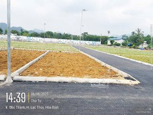 bán lô đất ful thổ cư thị trấn lạc thủy, hòa bình