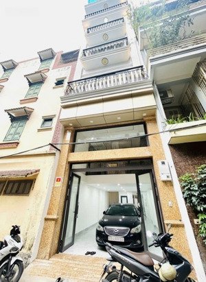 nhà tân mai 50m2, 7 tầng, mặt tiền 4,2m, ô tô vào nhà, thang máy, kinh doanh.