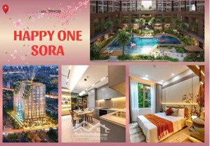 happy one sora boutique - shophouse 3 tầng - ck đến 19%, ký vbtt chỉ 5%, cam kết thuê 24th (500tr)