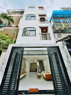 nhà xây mới 4pn đường bùi đình tuý, phường 14, bình thạnh - giá:4tỷ990/67,6m2 (4,45x15,2m). sổ sẳn