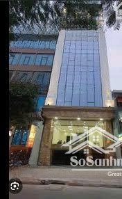 bán gấp toà văn phòng nguyễn xiển, 110m2 8 tầng, mt 9m, 42 tỷ 