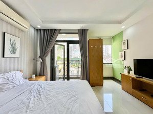 cho thuê căn hộ 1pn ban công full nội thất ngay nguyễn văn hưởng gần cầu sài gòn - ít phí - đậu oto