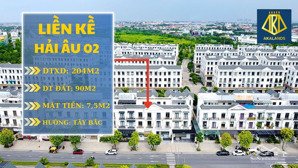 21 tỷ sở hữu liền kề hải âu 2 - vinhomes ocp 1, mặt đường 30m, vỉa hè 6.5m. dòng tiền 30tr/tháng