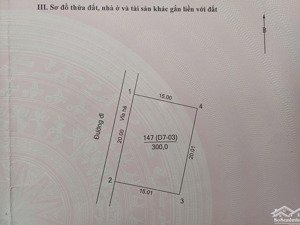 bán mảnh đất biệt thự hà phong 300m2